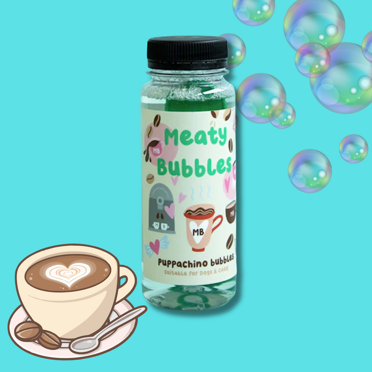 Puppuccino Flavoured Bubbles