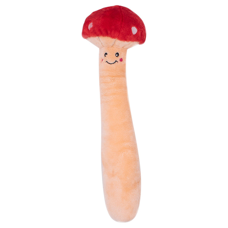Jigglerz Shakeable Dog Toy - Mushroom