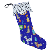 Dog Christmas Stockings - Round Toe (Large)