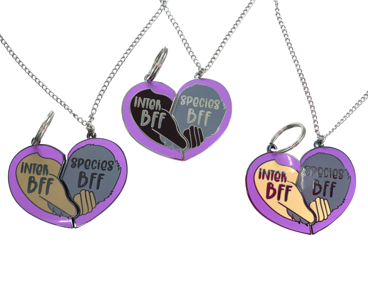 Best friends forever online necklace