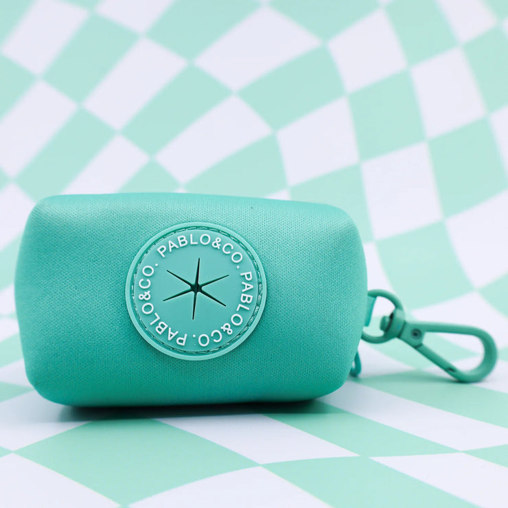 Peppermint Green Poop Bag Holder