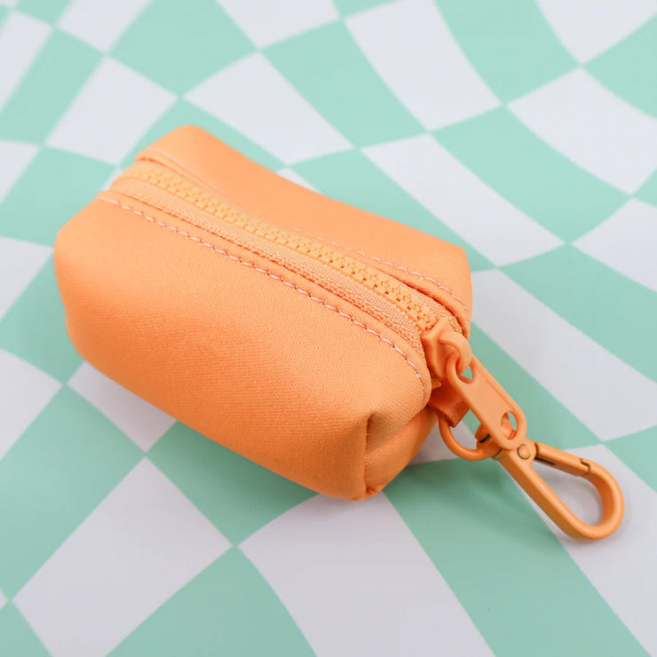 Orange Sherbet Poop Bag Holder