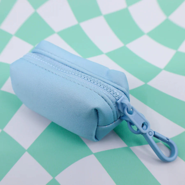 Sea Salt Blue Poop Bag Holder