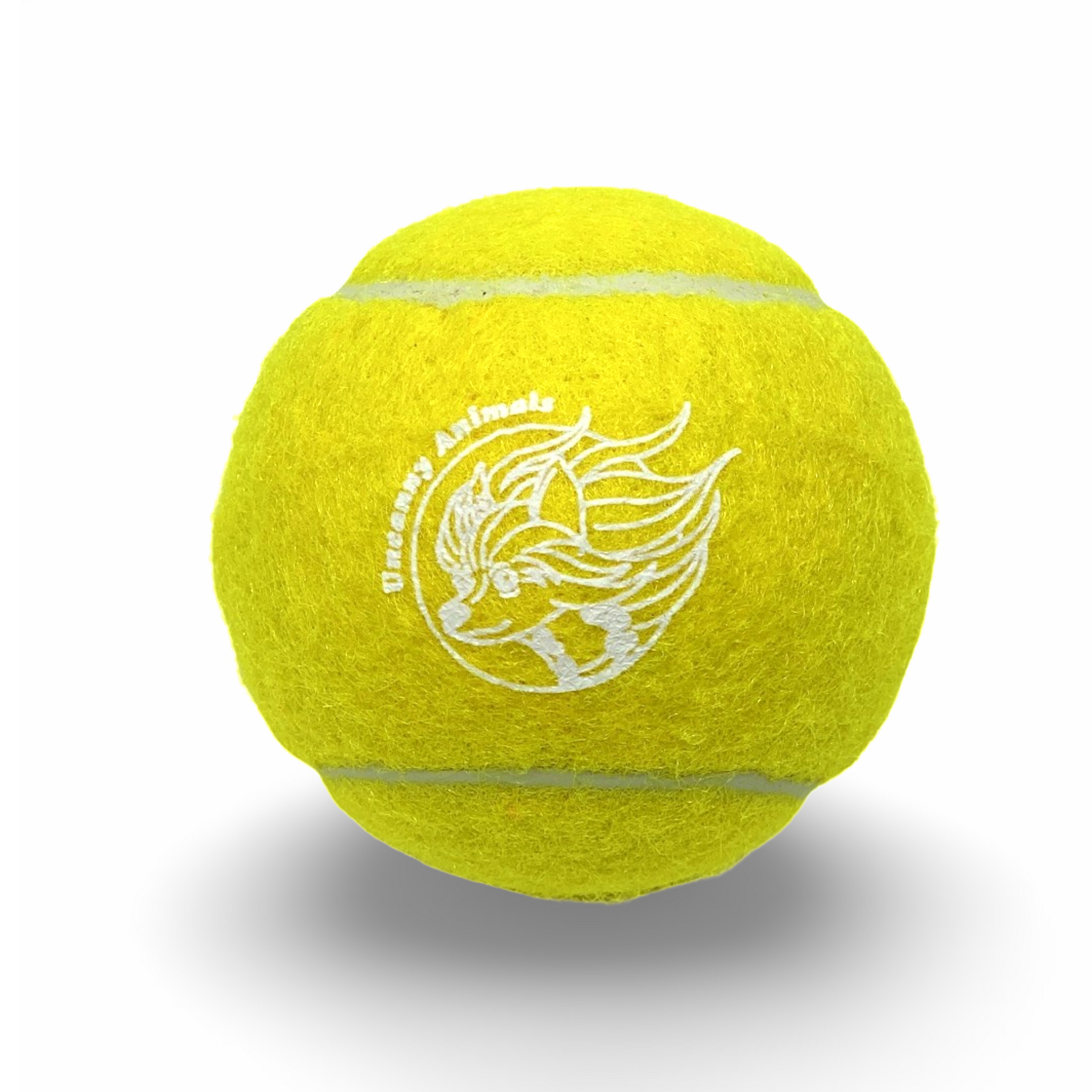 Yellow Squeaky Tennis Ball Uncanny Animals