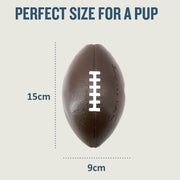 Durable Treat Dispensing & Fetch Dog Toy - Football