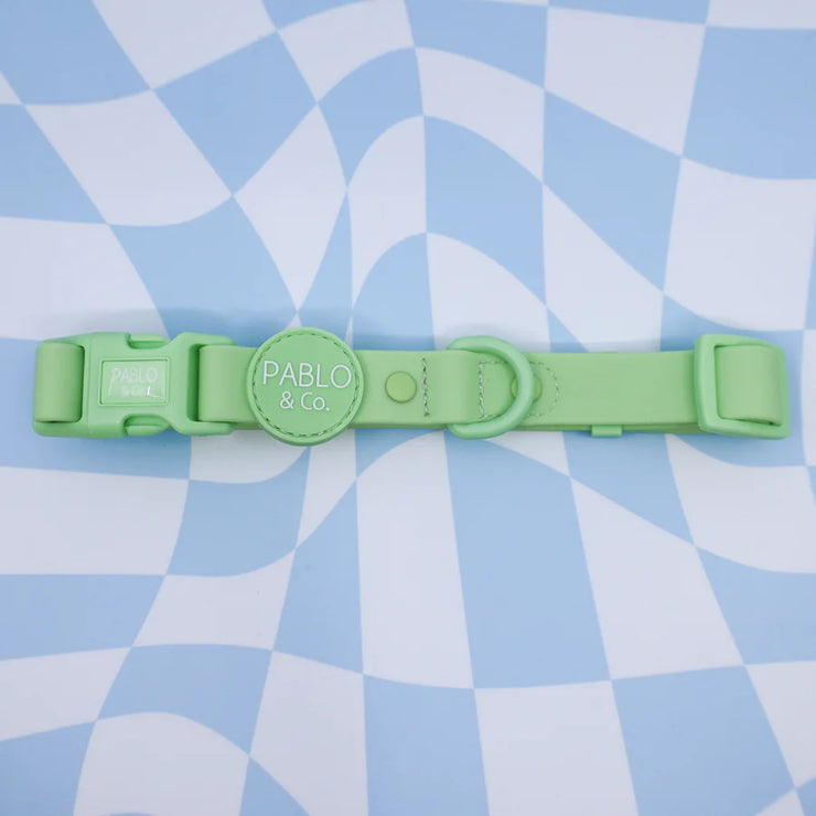 Lime Green Waterproof Collar