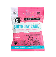 Birthday Cake Soft & Chewy Natural Dog Treats - Pocket Pack
