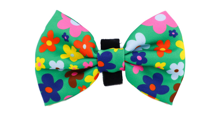 Funky Flowers Bow Tie