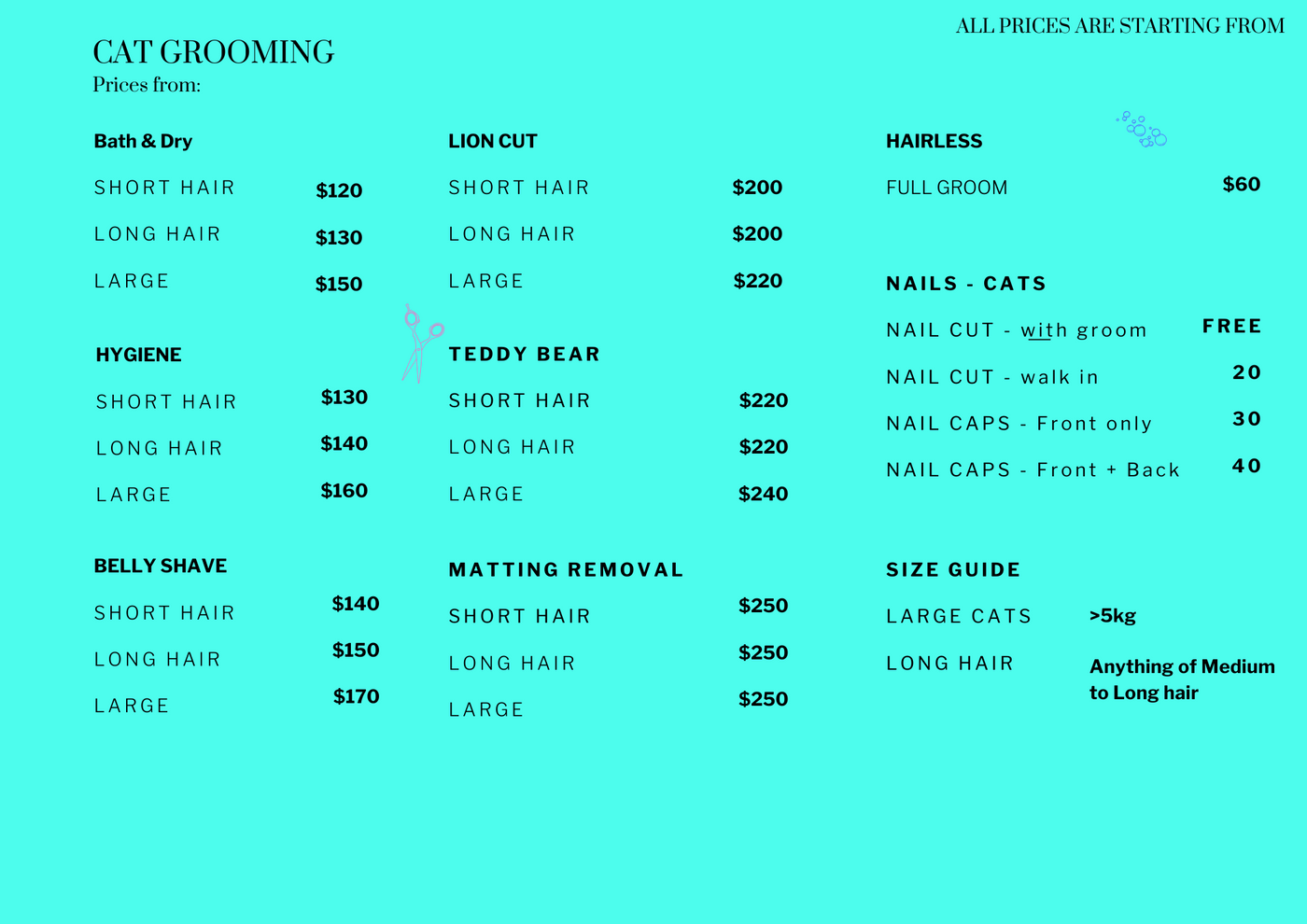 Cat Price Guide Uncanny Animals