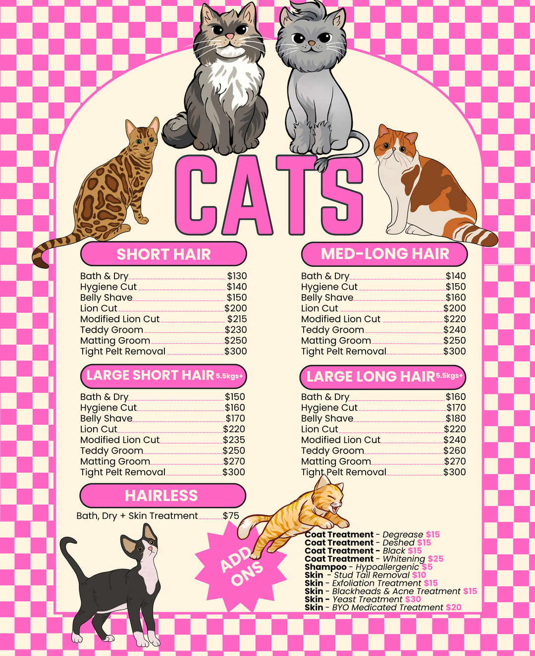 Gallery Detail: Cat Price Guide