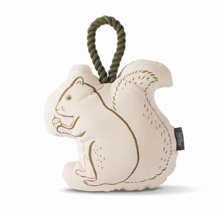 Mister Squirrel Canvas Dog Toy