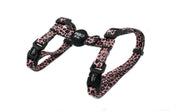 Pink Leopard Cat Harness + Leash Set