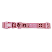 Velvet Blush Bows: Collar