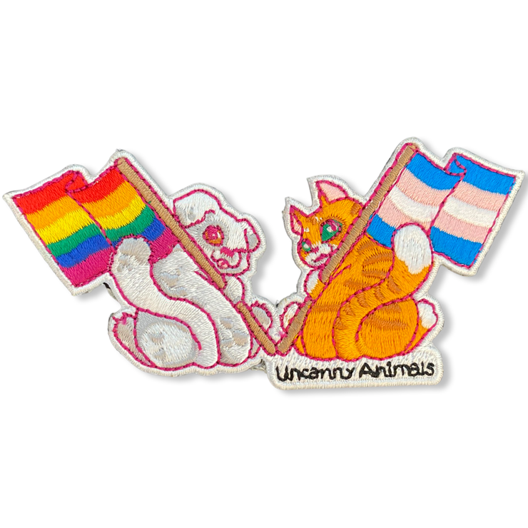 LGBTQIA+ Pet Pride Iron-On Patch