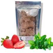 Strawberry Mint Biscuits