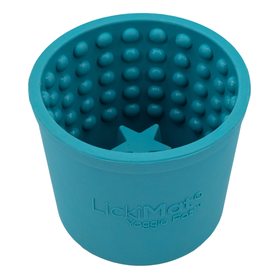 Lickimat Yoggie Pot Slow Feeder Dog Bowl