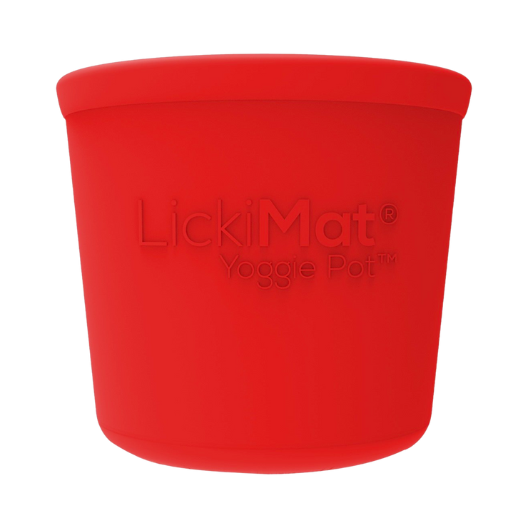 Lickimat Yoggie Pot Slow Feeder Dog Bowl