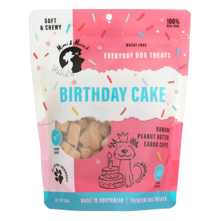 Birthday Cake Soft & Chewy Natural Dog Treats