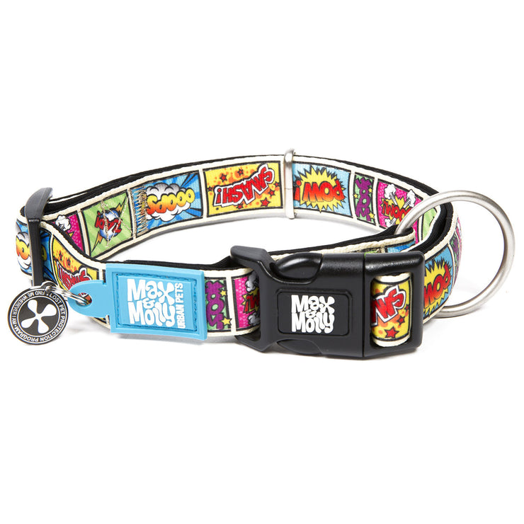 Smart ID Dog Collar - Comic