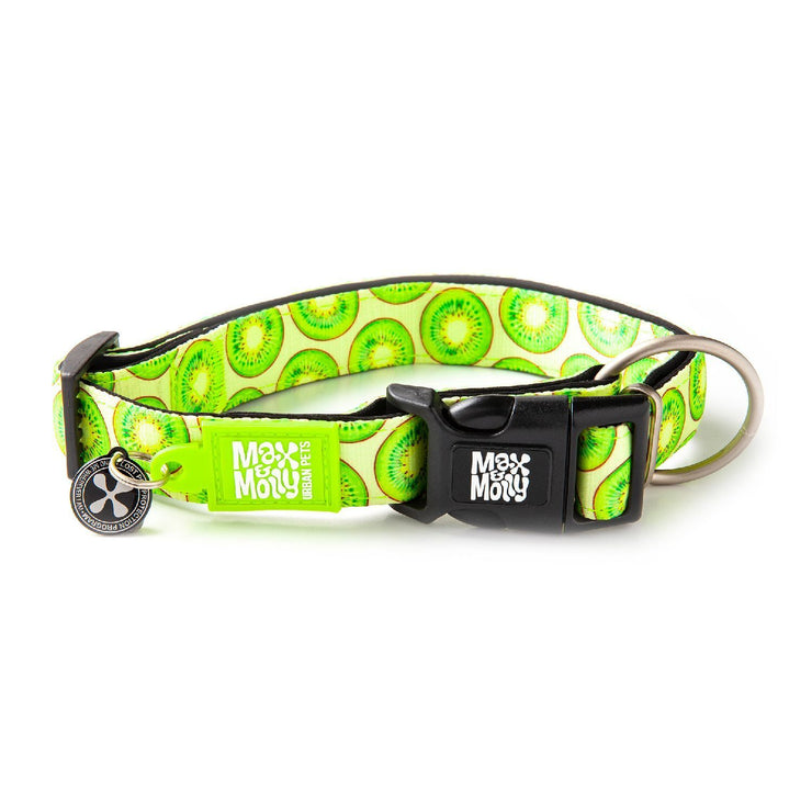 Smart ID Dog Collar - Kiwi