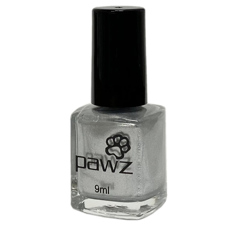 Vegan Dog Nail Polish - Metallic Silver