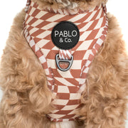 Brown Check Adjustable Harness