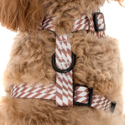 Brown Check Adjustable Harness