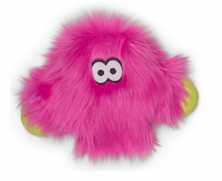"Taylor" Durable Plush Toy for Rough Dogs - Pink