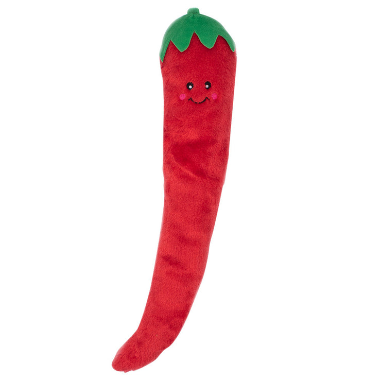 Jigglerz Shakeable Dog Toy - Pepper Chilli