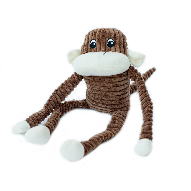 Spencer the Crinkle Monkey - Brown (Large)