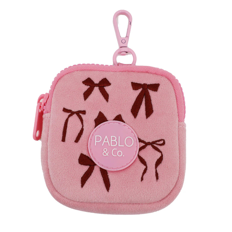 Velvet Blush Bows: Treat Pouch