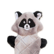 Jigglerz Shakeable Dog Toy - Raccoon