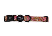 Pink Posies Dog Collar