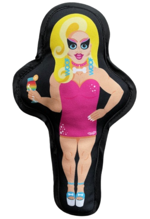 "Anita Bone" Drag Queen Dog Toy