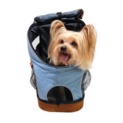 Denim Fun Lightweight Pet Backpack