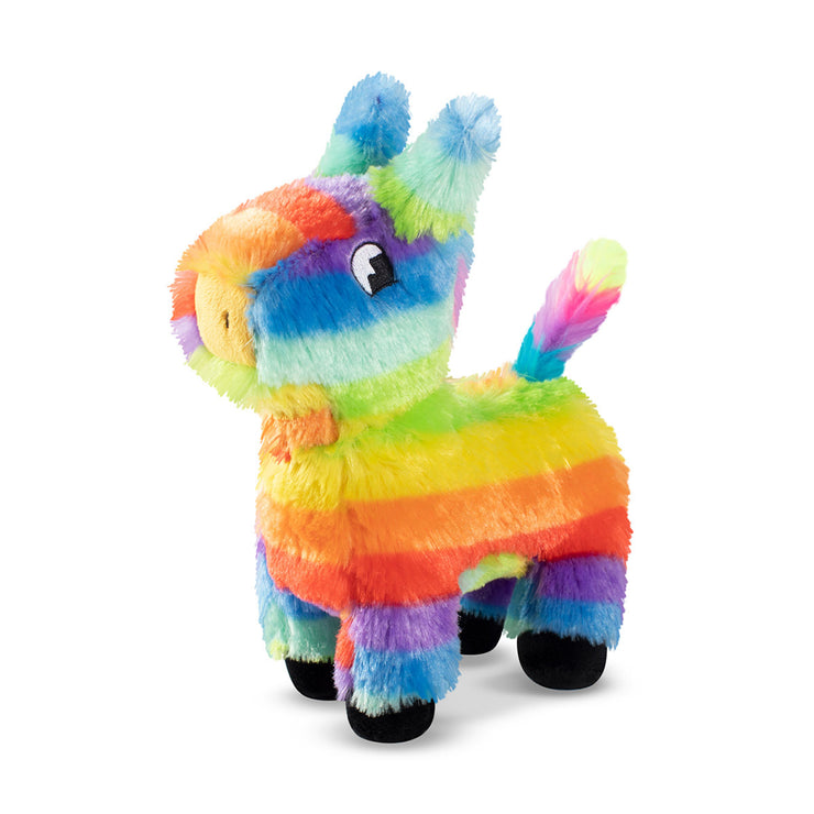 Rainbow Pinata Party Squeaker Dog Toy