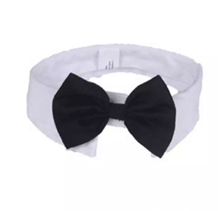 Formal Dog & Cat Tuxedo Collar Ties Bowties