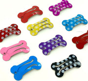 "Cool To The Bone" Dog Hair Clips (10 Pack)