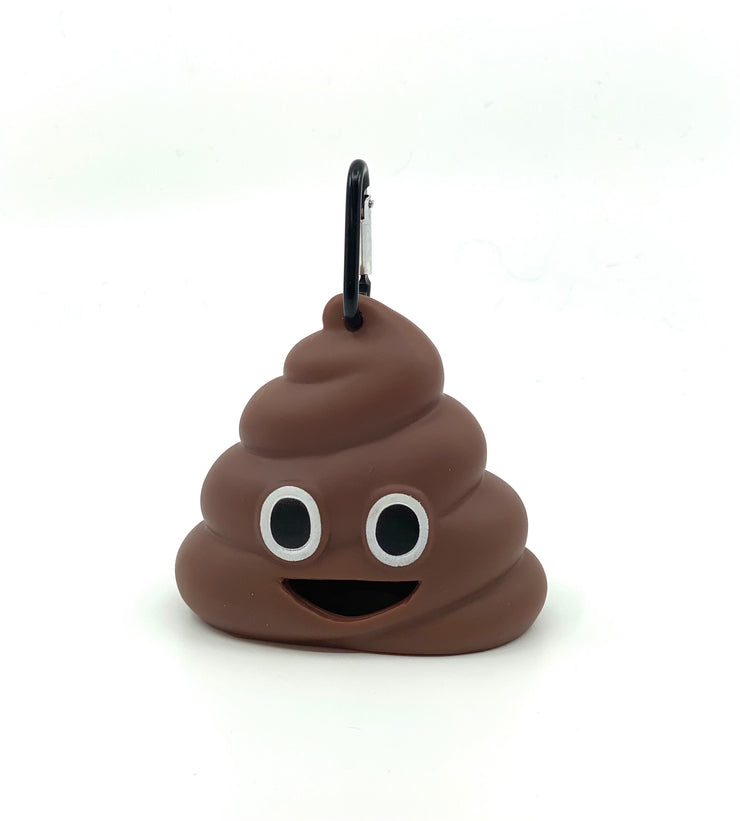 Poop Emoji Dog Poo Bag Holder