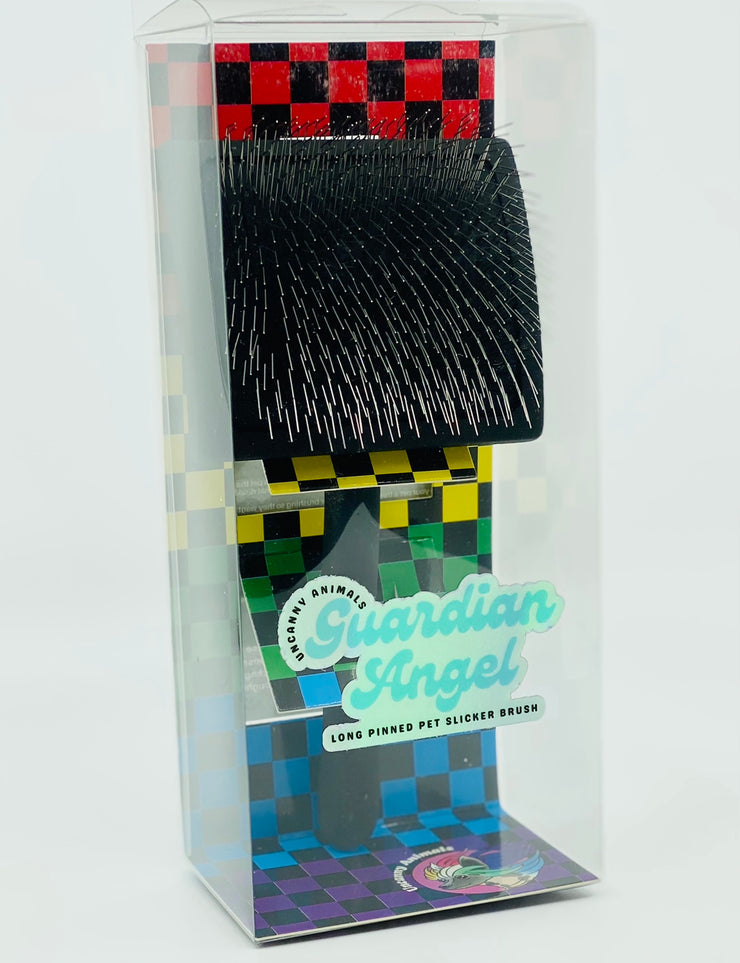 Guardian Angel Dog Brush (Long Pinned Slicker)