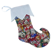 Cat Christmas Stockings - Elf Toe (Small)