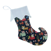 Dog Christmas Stockings- Elf Toe (Small)