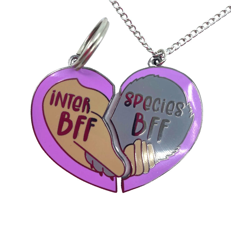 Interspecies Best Friends Forever (Necklace + Pet Charm)