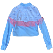 Yeeha! Country Hero Shirts (BLUE+PINK WHITE CAT)