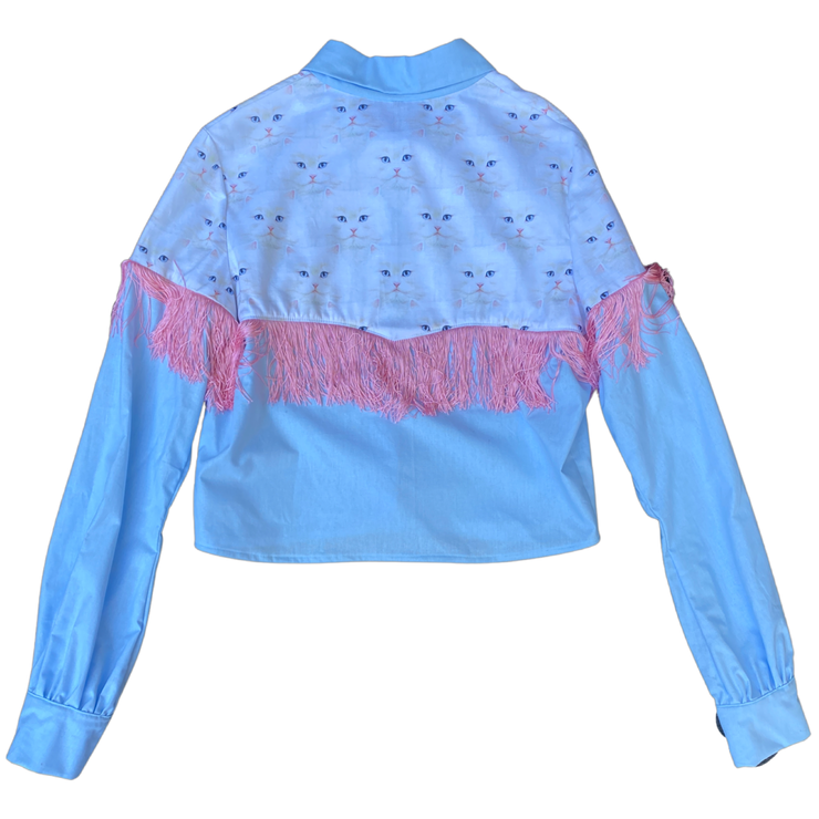 Yeeha! Country Hero Shirts (BLUE+PINK WHITE CAT)