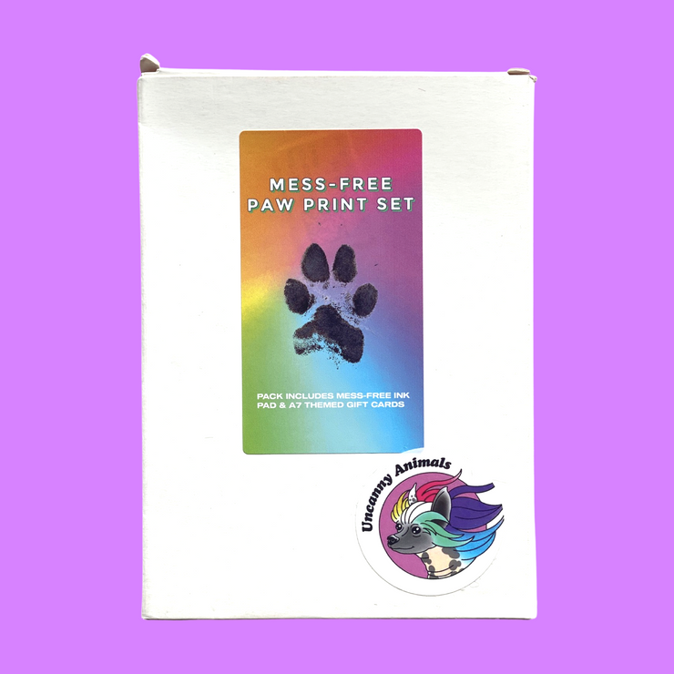 Mess-Free Paw Print Set