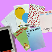 Mess-Free Paw Print Set