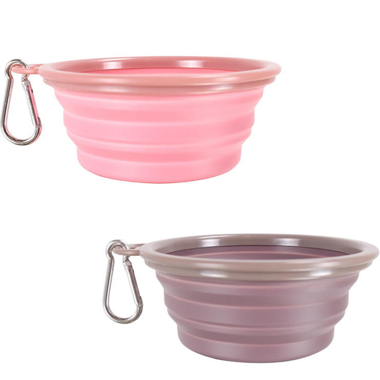 Quick Bite Collapsible Travel Pet Bowl