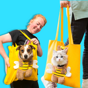 Peek-a-boo Tote Bag with Pet Face Hole