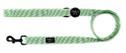 Lime Check Check Dog Leash
